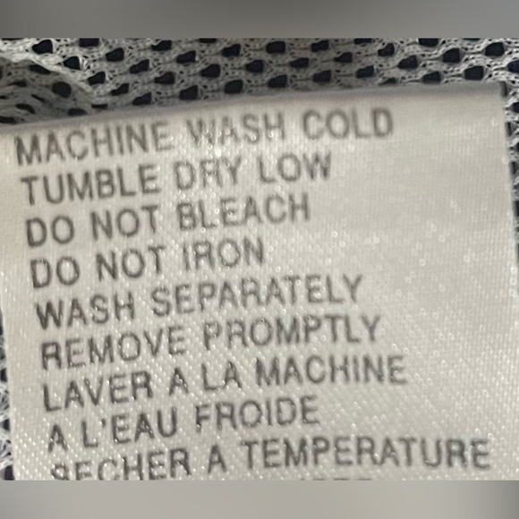 Diadora vintage nylon soccer pants, purple with drawstring and elastic waist, XL - Picture 6 of 6